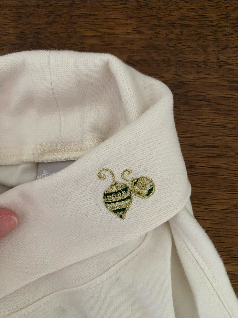 Holiday Editions Cream Turtleneck Sweater